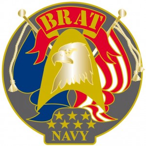 He was... a Miilitary Man, Navy Brat Pin image