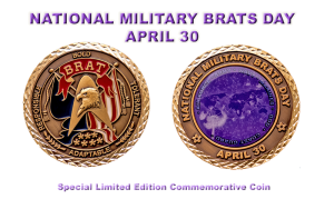 image of National Military Brats Day coin