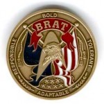image of the Coin of the Military Brat