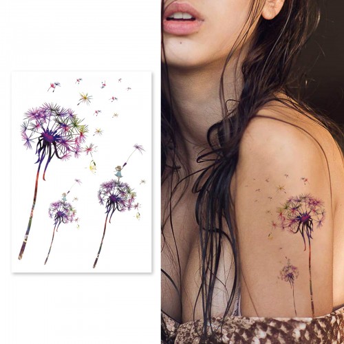 Dandelion Temporary Tattoo - Image 5