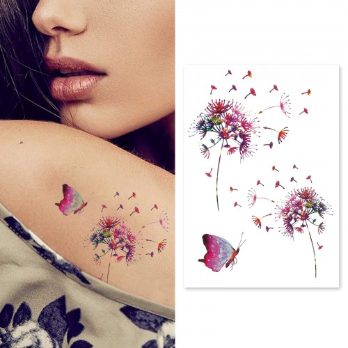 Dandelion Temporary Tattoo - Image 4