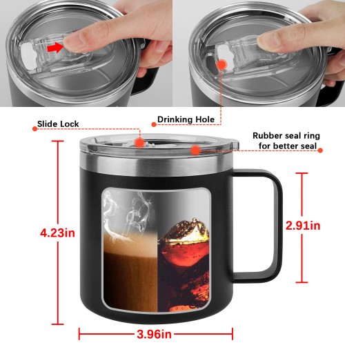 Dandelion Logo Thermal Mug - Image 3