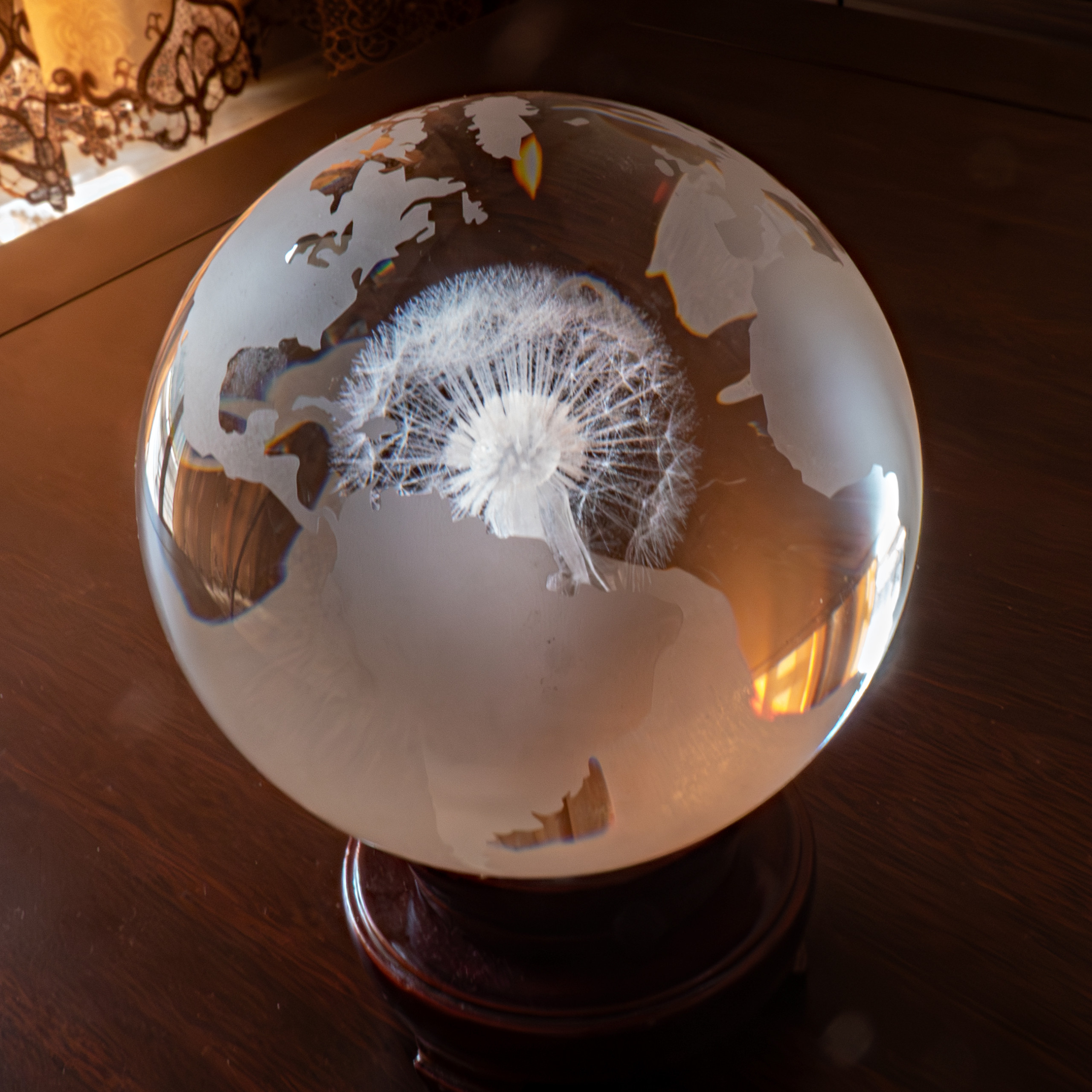 Dandelion Paperweight